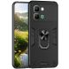 Защитный чехол Deexe Hybrid Shell для Infinix Note Edge - Black (409209B). Фото 1 из 7