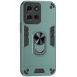 Защитный чехол Deexe Hybrid Shell для Motorola Moto G75 - Green (367827G)