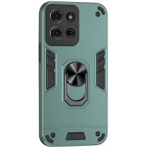 Защитный чехол Deexe Hybrid Shell для Motorola Moto G75 - Green: фото 1 из 7