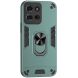 Защитный чехол Deexe Hybrid Shell для Motorola Moto G75 - Green (367827G). Фото 1 из 7