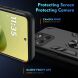Захисний чохол Deexe Hybrid Shell для Motorola Moto G86 - Black (383342B). Фото 3 з 7
