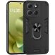 Захисний чохол Deexe Hybrid Shell для Motorola Moto G86 - Black (383342B). Фото 1 з 7