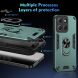 Захисний чохол Deexe Hybrid Shell для Motorola Moto G86 - Black (383342B). Фото 7 з 7