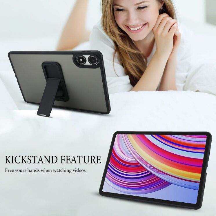 Захисний чохол Deexe Kick Shell для Xiaomi Redmi Pad Pro / Poco Pad - Green: фото 8 з 11
