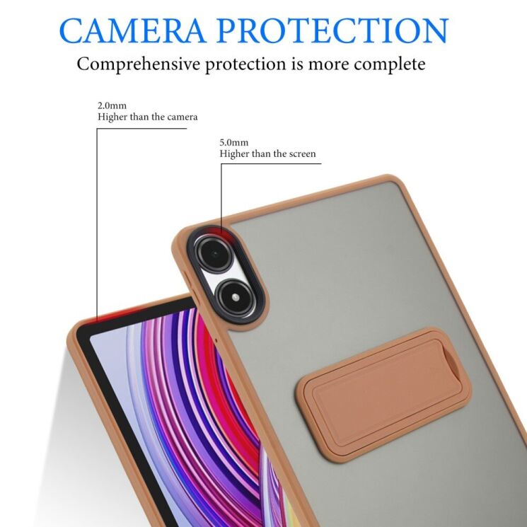 Захисний чохол Deexe Kick Shell для Xiaomi Redmi Pad Pro / Poco Pad - Green: фото 10 з 11