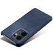 Защитный чехол Deexe Leather Back Cover для OPPO Reno 13 F/FS 5G - Blue (377914L). Фото 2 из 5