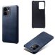 Защитный чехол Deexe Leather Back Cover для OPPO Reno 13 F/FS 5G - Blue (377914L). Фото 5 из 5