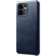 Защитный чехол Deexe Leather Back Cover для OPPO Reno 13 F/FS 5G - Blue (377914L)