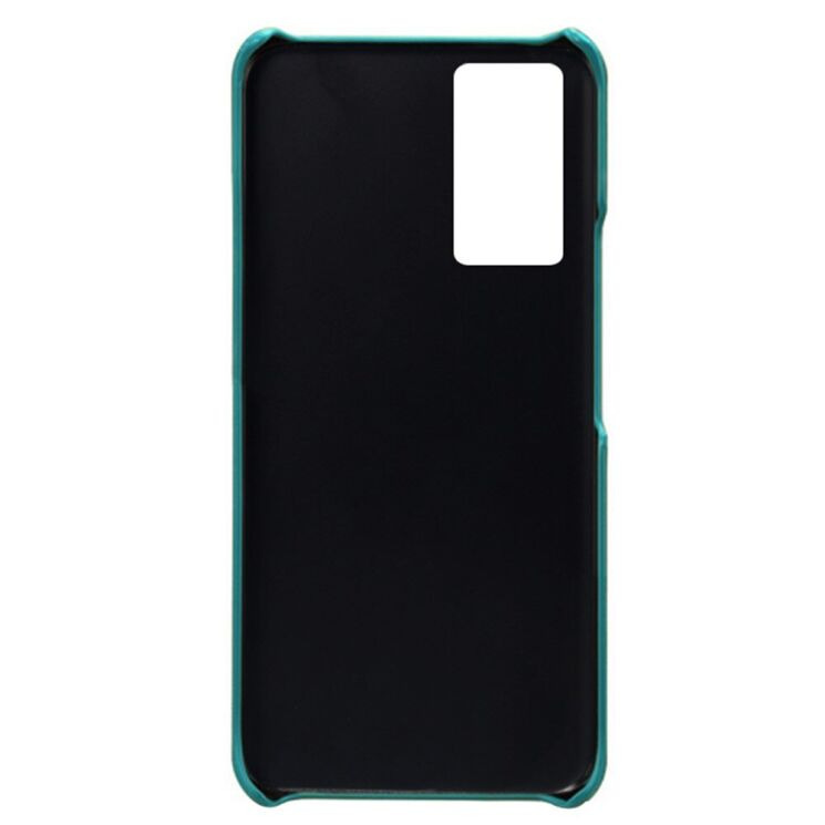 Защитный чехол Deexe Leather Back Cover для VIVO V23e - Green: фото 3 из 4