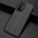 Защитный чехол Deexe Leather Cover для Huawei P40 Pro - Black (256700B). Фото 6 из 14