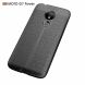 Защитный чехол Deexe Leather Cover для Motorola Moto G7 Power (XT1955) - Black (246303B). Фото 5 из 17
