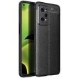 Защитный чехол Deexe Leather Cover для Realme GT2 Pro - Black (321201B)