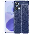 Захисний чохол Deexe Leather Cover для Xiaomi Poco F5 / Redmi Note 12 Turbo - Blue (327302L)