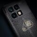 Защитный чехол Deexe Leather Cover для Xiaomi Poco F6 Pro - Black (354924B). Фото 8 из 10