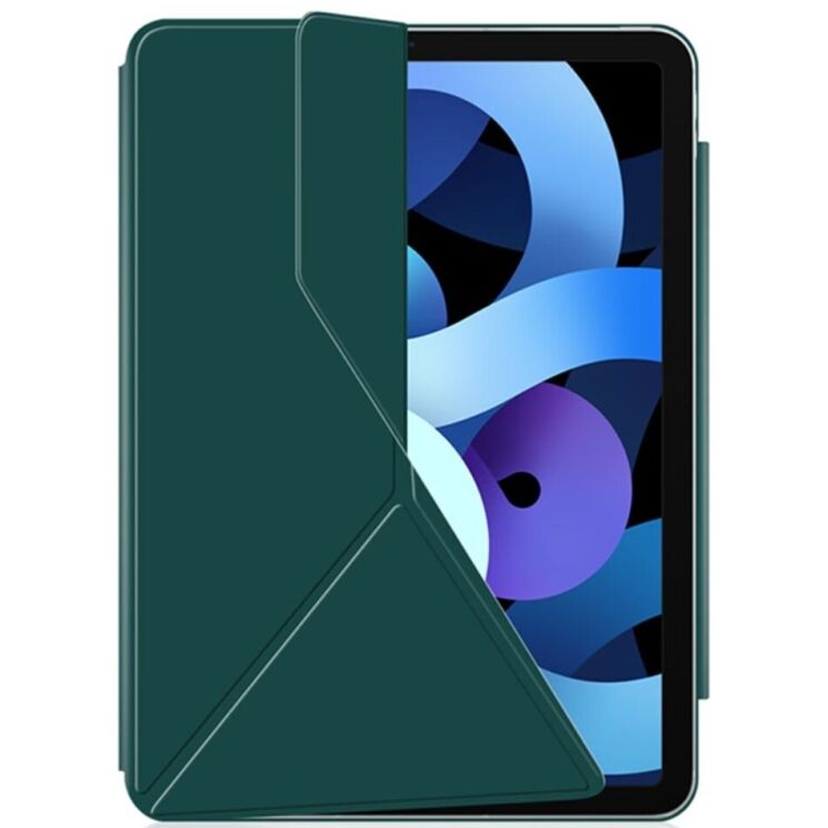 Защитный чехол Deexe Magnetic Case для Apple iPad Air 13 M3/M2 (2025/2024) / iPad Pro 12.9 (2020/2021/2022) - Green: фото 3 из 7
