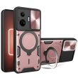 Защитный чехол Deexe Magnetic Space для Realme GT3 / GT Neo 5 - Pink (334517P)