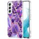 Защитный чехол Deexe Marble Pattern для Samsung Galaxy S23 - Dark Purple (318028DV). Фото 1 из 5
