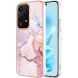 Защитный чехол Deexe Marble Style для Honor 200 Lite - Rose Gold (363133RG). Фото 1 из 6