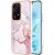 Защитный чехол Deexe Marble Style для Honor 200 Lite - Rose Gold: фото 1 из 6