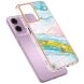 Защитный чехол Deexe Marble Style для Motorola Moto G24 / G04 / G04s / E14 - Light Green (347839LG). Фото 2 из 6