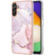 Защитный чехол Deexe Marble Style для Samsung Galaxy A36 (A366) - Rose Gold (372067RG)