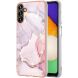 Защитный чехол Deexe Marble Style для Samsung Galaxy A36 (A366) - Rose Gold (372067RG). Фото 1 из 5