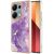 Защитный чехол Deexe Marble Style для Xiaomi Redmi Note 13 Pro 4G / Poco M6 Pro - Purple: фото 1 из 6