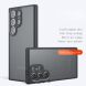 Захисний чохол Deexe Matte Skin для Samsung Galaxy S23 Ultra (S918) - Transparent / Black (321072H). Фото 2 з 14