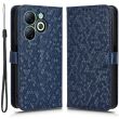 Защитный чехол Deexe Pegasus Cover для Infinix Smart 8 - Dark Blue (344105DB)