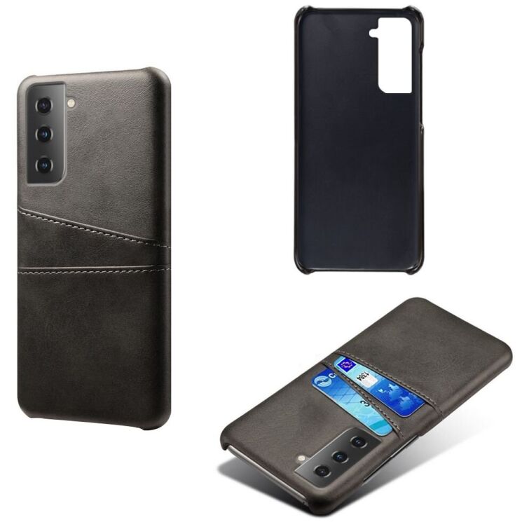 Защитный чехол Deexe Pocket Case для Samsung Galaxy S21 (G991) - Black: фото 2 из 7