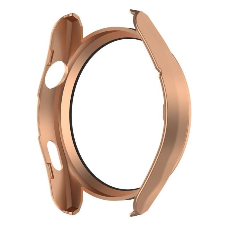 Защитный чехол Deexe Protective Frame для Huawei Watch 3 Pro - Rose Gold: фото 4 из 9