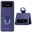 Защитный чехол Deexe Ring Case для Samsung Galaxy Flip 4 - Sapphire (302203L)