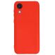 Защитный чехол Deexe Silicone Case для Samsung Galaxy A03 Core (A032) - Red (293528R). Фото 3 из 8