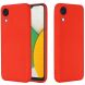 Защитный чехол Deexe Silicone Case для Samsung Galaxy A03 Core (A032) - Red (293528R). Фото 1 из 8