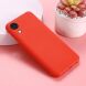Защитный чехол Deexe Silicone Case для Samsung Galaxy A03 Core (A032) - Red (293528R). Фото 4 из 8