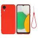 Защитный чехол Deexe Silicone Case для Samsung Galaxy A03 Core (A032) - Red (293528R). Фото 2 из 8