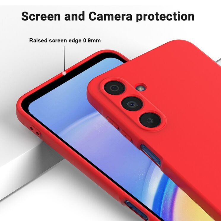 Защитный чехол Deexe Silicone Case для Samsung Galaxy A16 (A165) - Black: фото 4 из 8