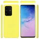 Защитный чехол Deexe Silicone Case для Samsung Galaxy S20 Ultra (G988) - Yellow (315021Y). Фото 6 из 6