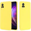 Защитный чехол Deexe Silicone Case для VIVO V21 - Yellow (350325Y)