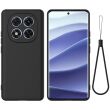 Защитный чехол Deexe Silicone Case для Xiaomi Poco X7 - Black (375009B)