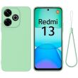 Защитный чехол Deexe Silicone Case для Xiaomi Redmi 13 - Green (358904G)