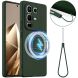 Защитный чехол Deexe Silicone Case with MagSafe для Infinix Note 50 / Note 50 Pro - Dark Green (383601DG). Фото 1 из 8
