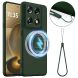 Защитный чехол Deexe Silicone Case with MagSafe для Motorola Signature - Dark Green (407614DG). Фото 1 из 9