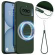 Захисний чохол Deexe Silicone Case with MagSafe для Nothing Phone (4a) - Dark Green (411310DG)
