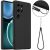 Защитный чехол Deexe Silicone Case with MagSafe для Samsung Galaxy S25 Ultra (S938) - Black: фото 1 из 9