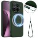 Защитный чехол Deexe Silicone Case with MagSafe для Xiaomi 17T - Dark Green (408842DG). Фото 1 из 9