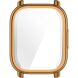 Защитный чехол Deexe Silicone Frame для Xiaomi Redmi Watch 5 Active - Rose Gold (364909RG). Фото 5 из 7
