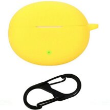 Защитный чехол Deexe Silicone Sleeve для OPPO Enco Air 4 - Yellow: фото 1 из 8