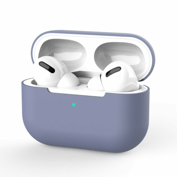 Захисний чохол Deexe Simple Style для Apple AirPods Pro - Dark Blue: фото 1 з 10