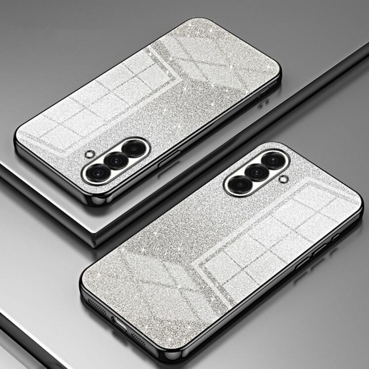 Защитный чехол Deexe Sparkles Cover для Samsung Galaxy A36 (A366) - Black: фото 2 из 7